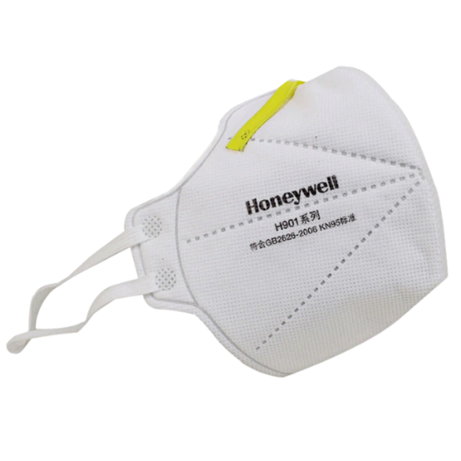 Khẩu trang chống bụi H901 KN95 màu trắng đeo tai